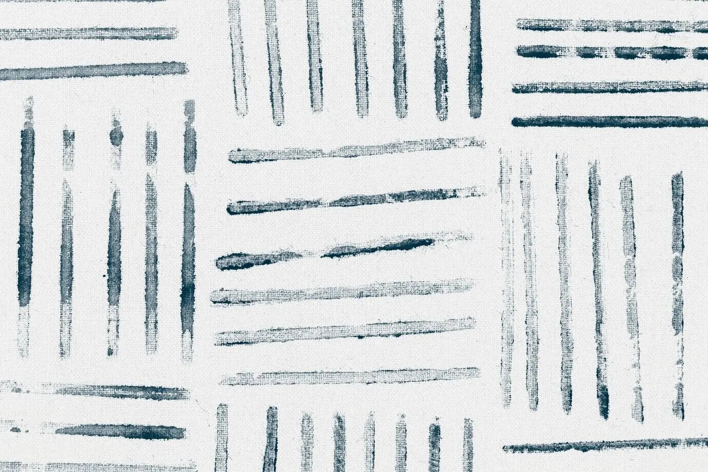 Синий полосатый фоновый узор с блок-принтами.